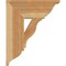 Ekena Millwork Funston Traditional Rough Sawn Bracket, Western Red Cedar, 6"W x 18"D x 22"H BKT06X18X22FST01RWR - alternate 4